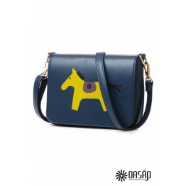 Horse Print Shoulder Bag
